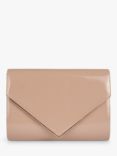 Paradox London Deirdre Envelope Clutch Bag, Nude