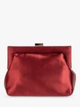 Paradox London Drury Clutch Bag, Burgundy