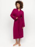 Cyberjammies Penelope Jersey Long Dressing Gown, Berry