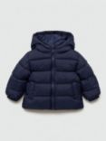 Mango Kids' Aldo Hooded Puffer Jacket