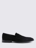 Moss Suede Loafers, Black