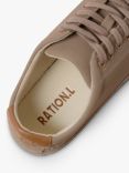 RATION.L R-KIND Vegan Eco PU Trainers, Pluto Putty