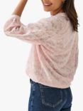 Pure Collection Jacquard Blouse, Pink