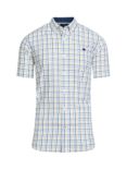 Raging Bull Micro Gingham Shirt, Yellow