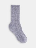 Whistles Chunky Marl Socks, Navy