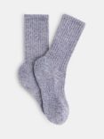 Whistles Chunky Marl Socks, Navy