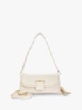 Dune Chelsea Leather Shoulder Bag, Cream