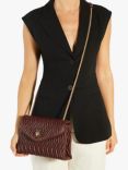 Dune Darling Leather Textured Crossbody Bag