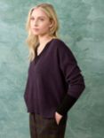 Brora Gauzy V-Neck Cashmere Jumper