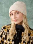 Brora Cashmere Beanie, Swan