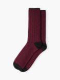 Brora Stripy Cashmere Blend Socks