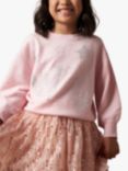 Angel & Rocket Kids' Wish Sparkle Jumper, Pink