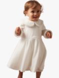 Angel & Rocket Kids' Fur Collar Dress, Ivory