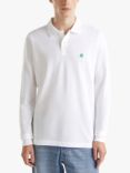 Benetton Cotton Polo Shirt, White