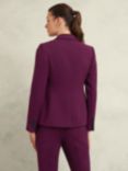 Hobbs Petite Sami Single Breasted Jacket, Warm Plum