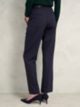 Hobbs Petite Gerrie Wool Blend Tailored Trousers, Navy