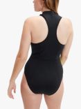 Speedo Sleeveless Thermal Swimsuit, Black