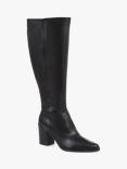 Jones Bootmaker Cagliaril Leather Knee High Boots, Black