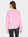 Saint Tropez Garbie V-Neck Cardigan, Rose