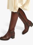 Jones Bootmaker Donatella Leather Long Boots