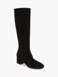 Jones Bootmaker Lou Lou Suede Calf Boots, Black