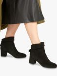 Jones Bootmaker Lylah Suede Ankle Boots, Black