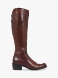 Jones Bootmaker Rachel Leather Slim Calf Fit Riding Boots, Tan