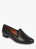 Jones Bootmaker Solene Leather Smart Slip On Pumps, Black