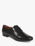 Jones Bootmaker Tanaya Leather Derby Shoes, Black Leather