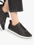 Jones Bootmaker Alexandrite Leather Diamond Quilted Trainers