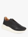 Jones Bootmaker Bartola Leather Slip-On Chunky Trainers, Black