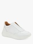 Jones Bootmaker Bartola Leather Slip-On Chunky Trainers, Black, White