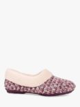 Jones Bootmaker Cariana Faux Fur Slippers, Purple