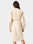 Soaked In Luxury Helle Corduroy Shirt Dress, Oatmeal