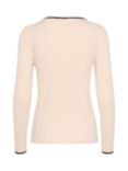 Soaked In Luxury Naida Long Sleeve Top, Sandshell