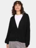 Saint Tropez Garbie V-Neck Cardigan, Black