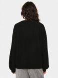 Saint Tropez Garbie V-Neck Cardigan, Black