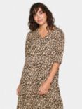 Saint Tropez Gazel Animal Print Dress, Multi