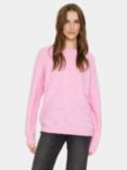 Saint Tropez Garbie Wool Blend Jumper, Rose