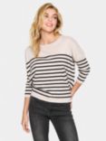 Saint Tropez Mila Stripe Jumper