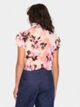 Saint Tropez Lilja Ruffle Floral Blouse, Multi