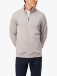 Psycho Bunny Dayton Half Zip Sweatshirt, Oyster