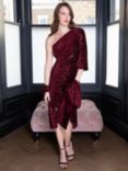 HotSquash Sequin Ruched Dress