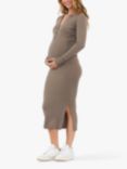 Ripe Sammy Knit Polo Maternity Dress