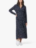 Ripe Spot Shirt Maternity Dress, Navy/White