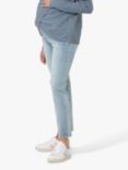 Ripe Denim Maternity Joggers, Light Blue