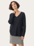 Part Two Iliviasa Knit Jumper, Dark Navy