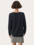 Part Two Iliviasa Knit Jumper, Dark Navy