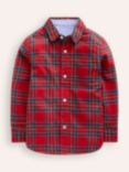 Mini Boden Kids' Check Cosy Shirt