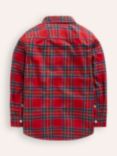 Mini Boden Kids' Check Cosy Shirt